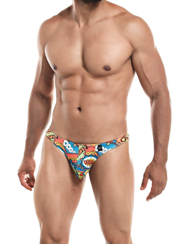 Cut For Men Thong Cartoon Large Size Colorful Ergonomic Front Pouch Default Title Mens G-Strings