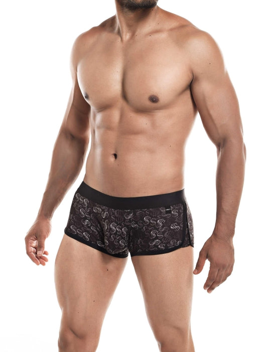 Cut For Men Athletic Trunk Dollar Black Large Default Title Mens Trunks