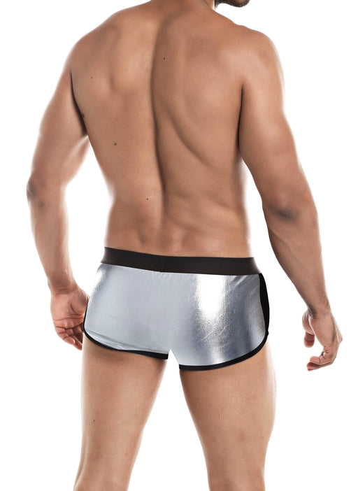 Cut 4 Men Athletic Trunk Boxer Silver Medium Default Title > Clothes > Mens Trunks