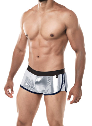 Cut For Men Athletic Trunk Silver Small Default Title Mens Trunks