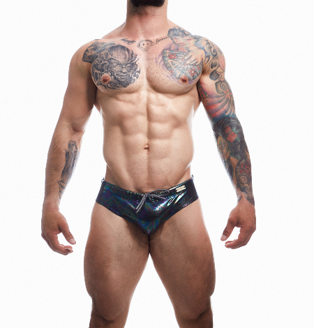 Cut For Men Emerald Swimwear Brief Midnight Small
