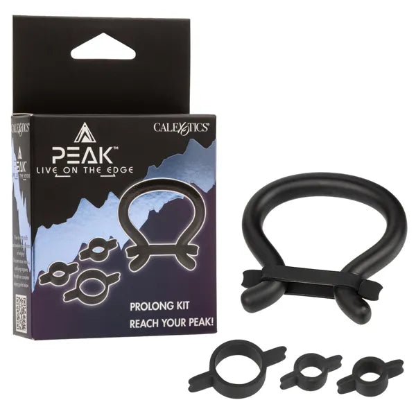 Peak Prolong Kit – Silicone Enhancer and Interchangeable Bands Kit > Cock Ring > Sets