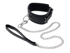 Edge Collar and Leash Neck Restraint with Heavy Duty Metal Leash > Clothes > Unisex Leather