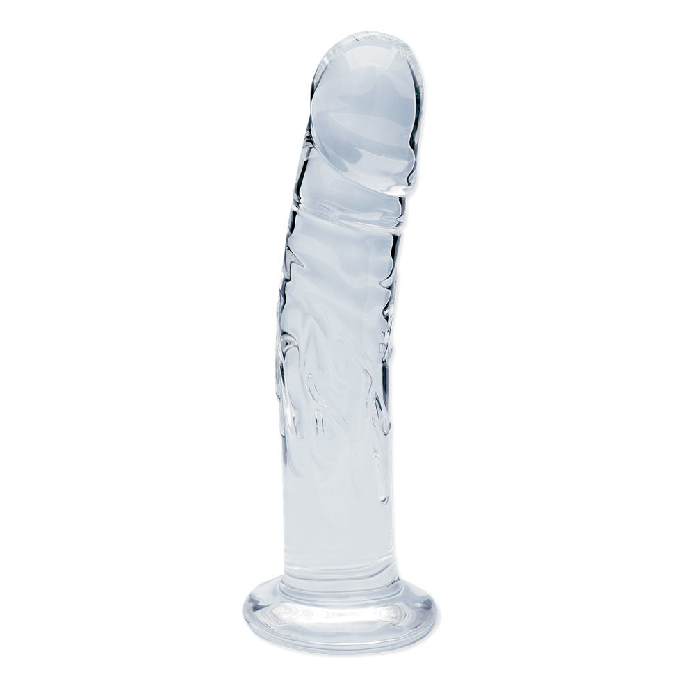 Clarity Seraphic Rapture (Clear) – 17.8 cm Sculpted Glass Dildo GLASS TOYS