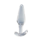 Utopian Floret Handcrafted Borosilicate Glass Butt Plug 4.3 Inch Insertable Length > Glass > Toys