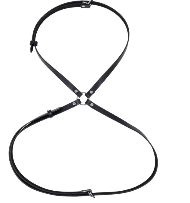 Shadow Body Harness – Faux Leather Adjustable Body Harness > Clothes > Womens Harnesses