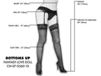 Mistress Bottoms Up Poseable Legs Realistic Lifelike Sex Doll M43 Inch with Dual Openings and Accessories > Sex Toys > Sex Dolls > Premium
