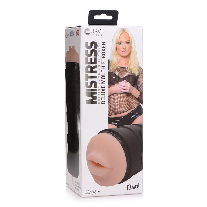 Mistress Dani Deluxe Mouth Stroker > Sex Toys For Men > Masturbators > Pornstar