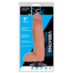 JOCK 9 Inch Vibrating Dong with Balls