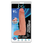 Jock Bareskin Vibrating Dildo with Balls - 9 Inch