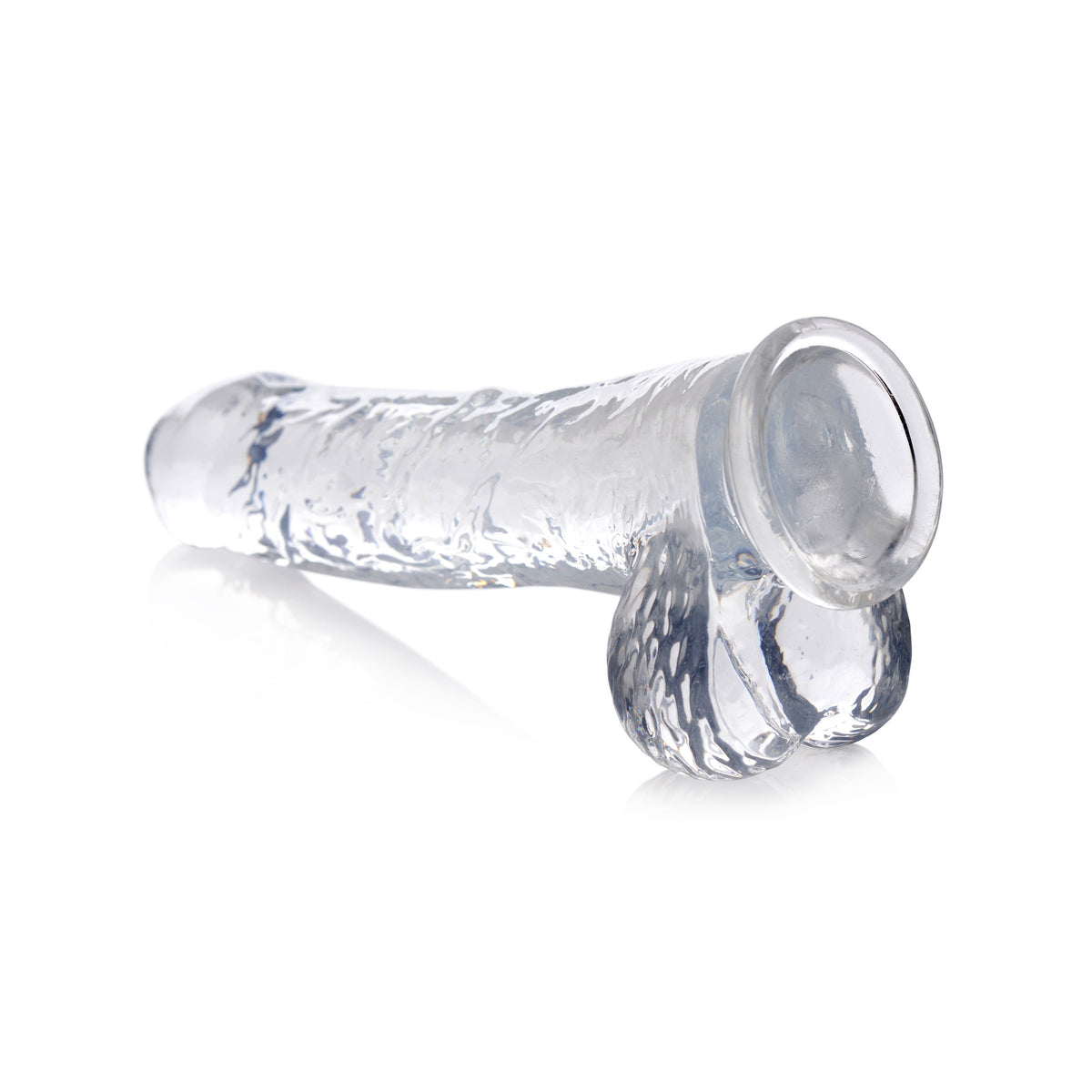 JOCK C-Thru 9 Inch Clear Dong with Balls > Dildos > Large Dildos