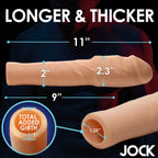 Curve Toys | JOCK Extra Thick 2 Penis Extension Sleeve - Light