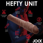 Curve Toys | JOCK Extra Thick 2 Penis Extension Sleeve - Dark