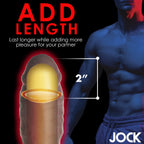 Curve Toys | JOCK Extra Thick 2 Penis Extension Sleeve - Dark