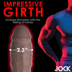 Curve Toys | JOCK Extra Thick 2 Penis Extension Sleeve - Dark