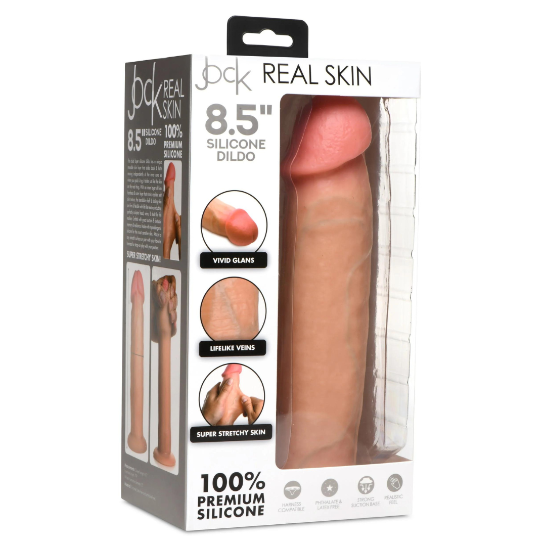 Jock 8.5 Inch Realistic Skin Silicone Dildo Secondary image