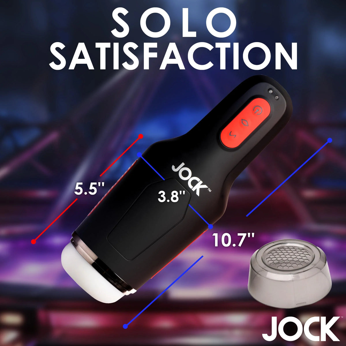 Jock 15X Sucking and Vibrating Masturbator > Sex Toys For Men > Masturbators > Vibrating