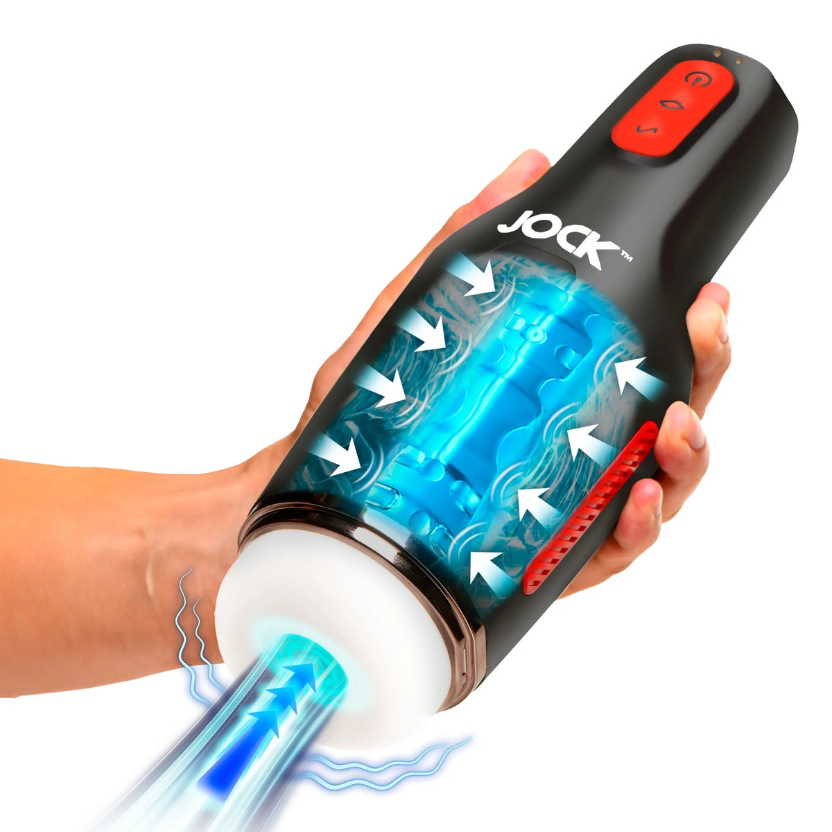Jock 15X Sucking and Vibrating Masturbator > Sex Toys For Men > Masturbators > Vibrating