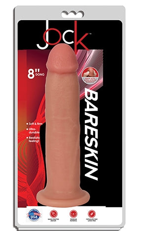 Jock 8 Inch Bareskin Dong No Balls Vanilla Default Title Dongs Realistic