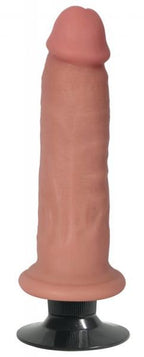 Curve Novelties Jock Bareskin Vibrating 7'' Dong - Vanilla