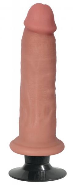 Curve Novelties Jock Bareskin Vibrating 7'' Dong - Vanilla