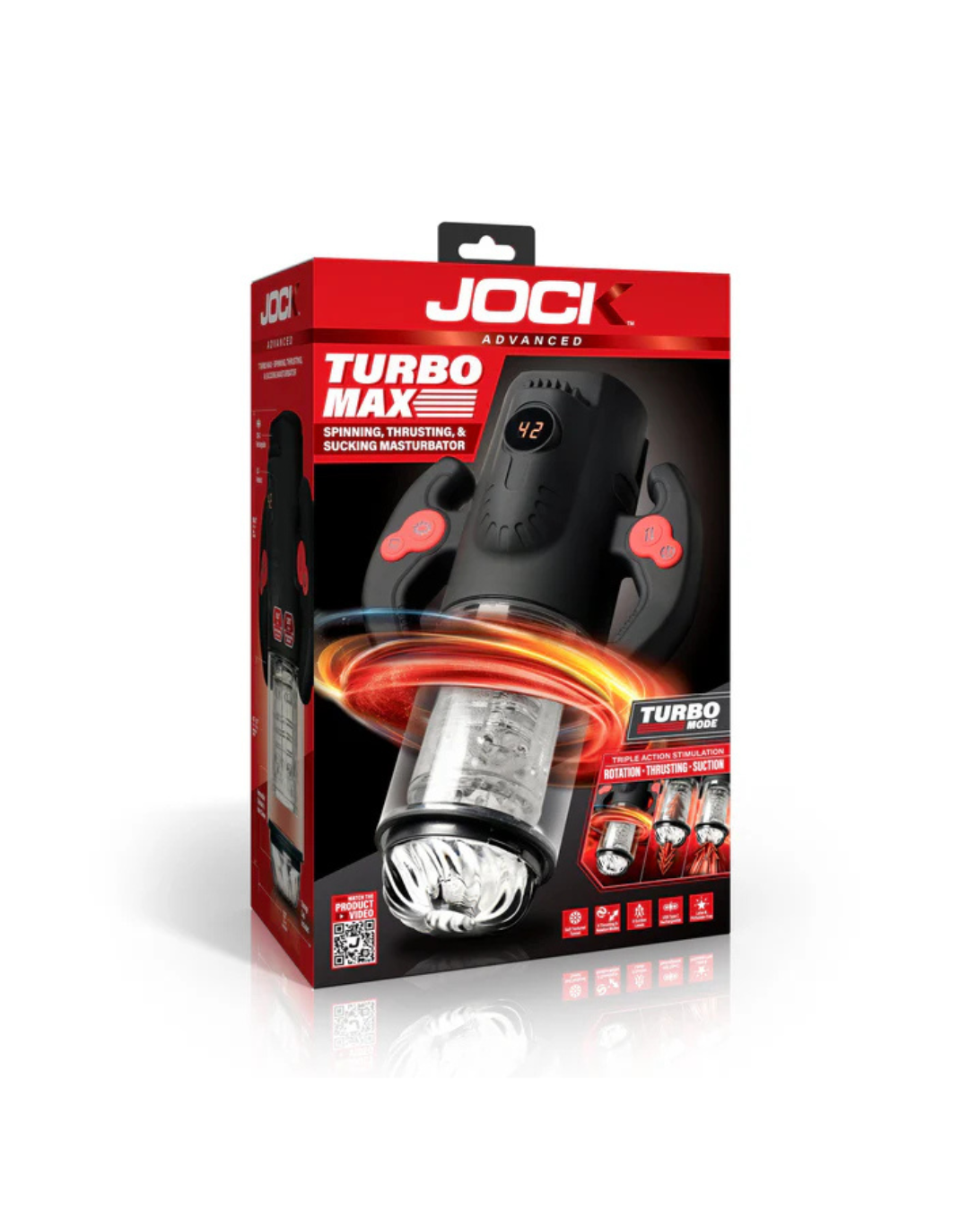 Jock Spinning Thrusting and Sucking Masturbator Turbo Max Default Title Strokers - Auto