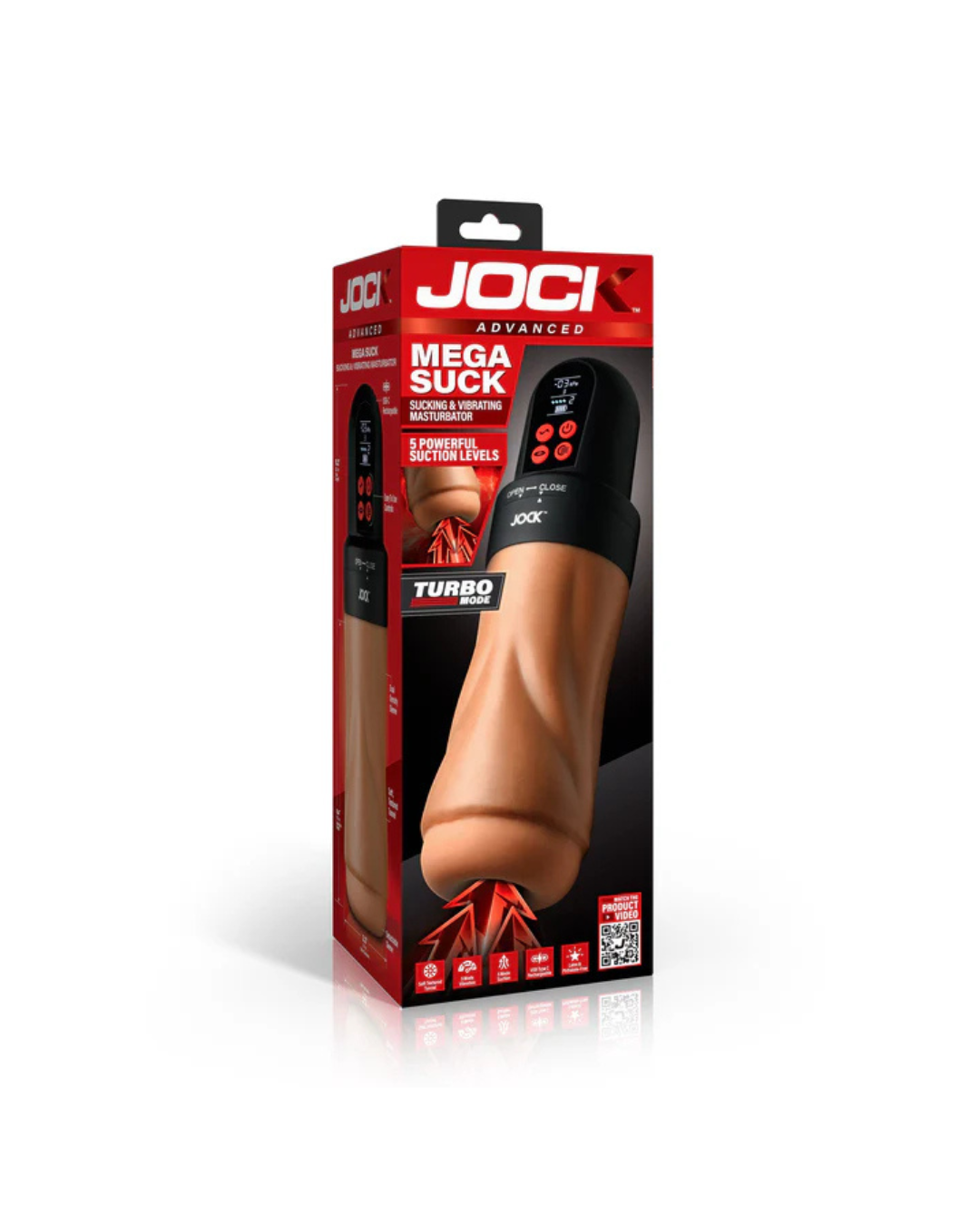 Jock Sucking and Vibrating Masturbator Default Title Strokers - Auto