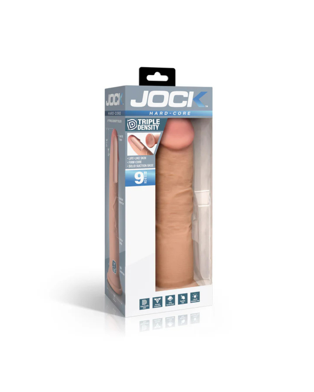 Jock Hard-Core 9 Inch Triple Density Dildo Default Title DONGS