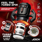 Curve Toys | JOCK Turbo Spin Thrusting & Rotating Masturbator