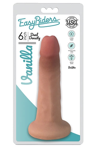 Easy Riders 6 Inch Slim Bioskin Dong Vanilla Default Title Dongs Realistic