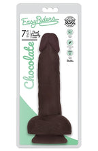 Easy Riders 7 Inch Slim Bioskin Dong With Balls Chocolate Default Title > Dildos > Slim Dildos