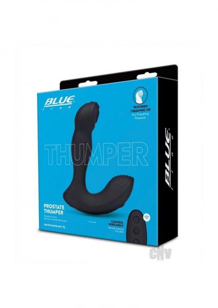 Blue Line Thumper Black Prostate Flicking Remote Controlled Stimulator Secondary image