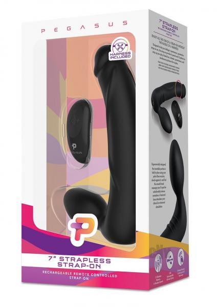 Pegasus 7 Inch Strapless Strap-On – Flexible Shaft Dual-Ended Strap-On > Dildos > Strapless Strap Ons