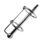 Rouge Stainless Steel Double Ring Sperm Stopper 9cm Length Ring Toy > Sex Toys For Men > Sounding Rods