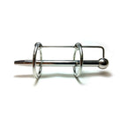 Rouge Stainless Steel Double Ring Sperm Stopper 9cm Length Ring Toy > Sex Toys For Men > Sounding Rods