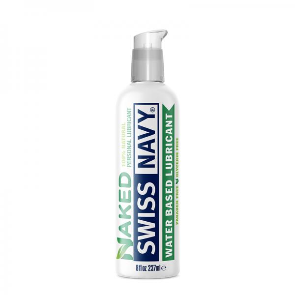 Swiss Navy Naked - All Natural Water Based Lubricant 8 Ounce 237ml > Lube > Water Based Main image
