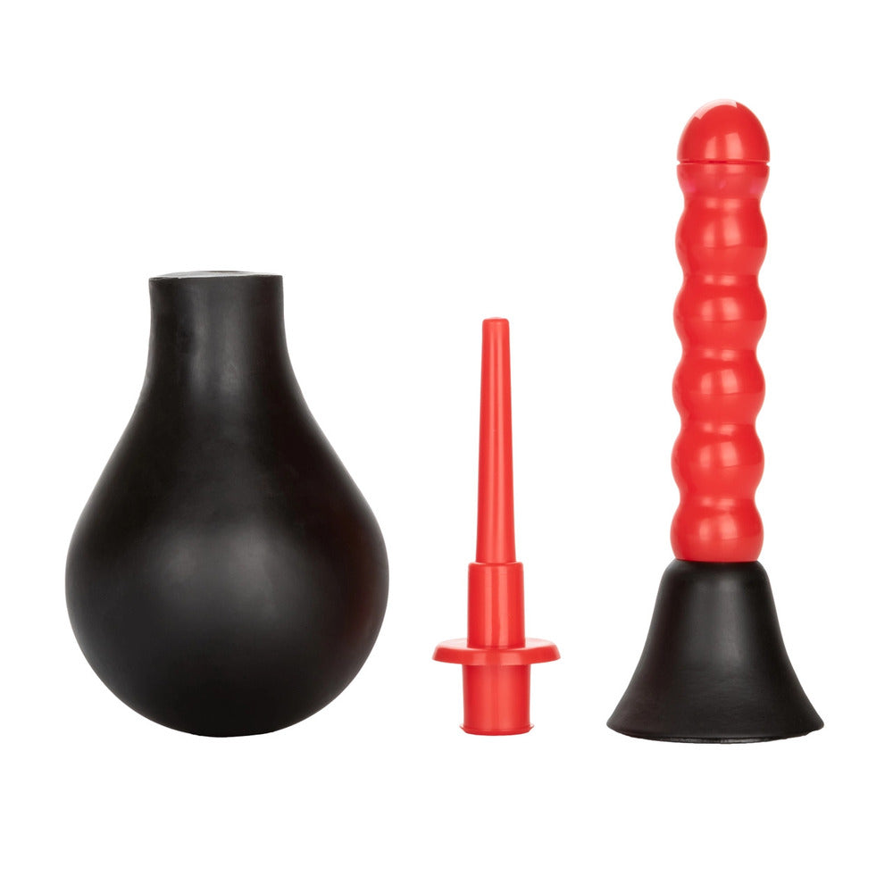 Colt Anal Douche – Reusable Dual Attachment Anal Cleaning System with ABS Plastic and Rubber Secondary image