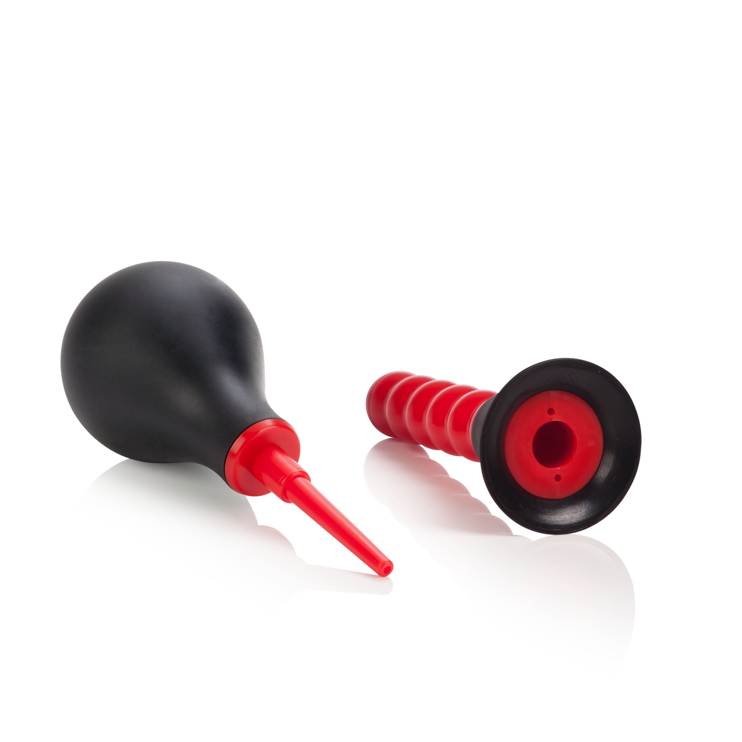 Colt Anal Douche – Reusable Dual Attachment Anal Cleaning System with ABS Plastic and Rubber Secondary image
