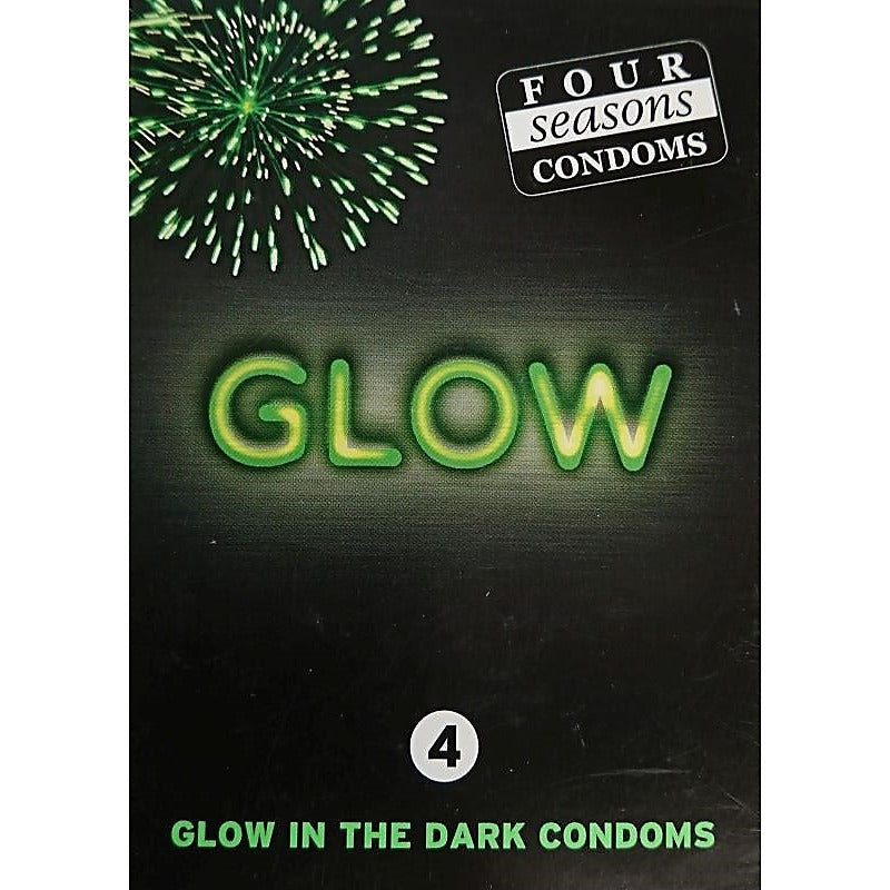 Four Seasons Glow N' Dark (Glow in the Dark) – Lubricated Condom 4 Pack > Essentials > Condoms