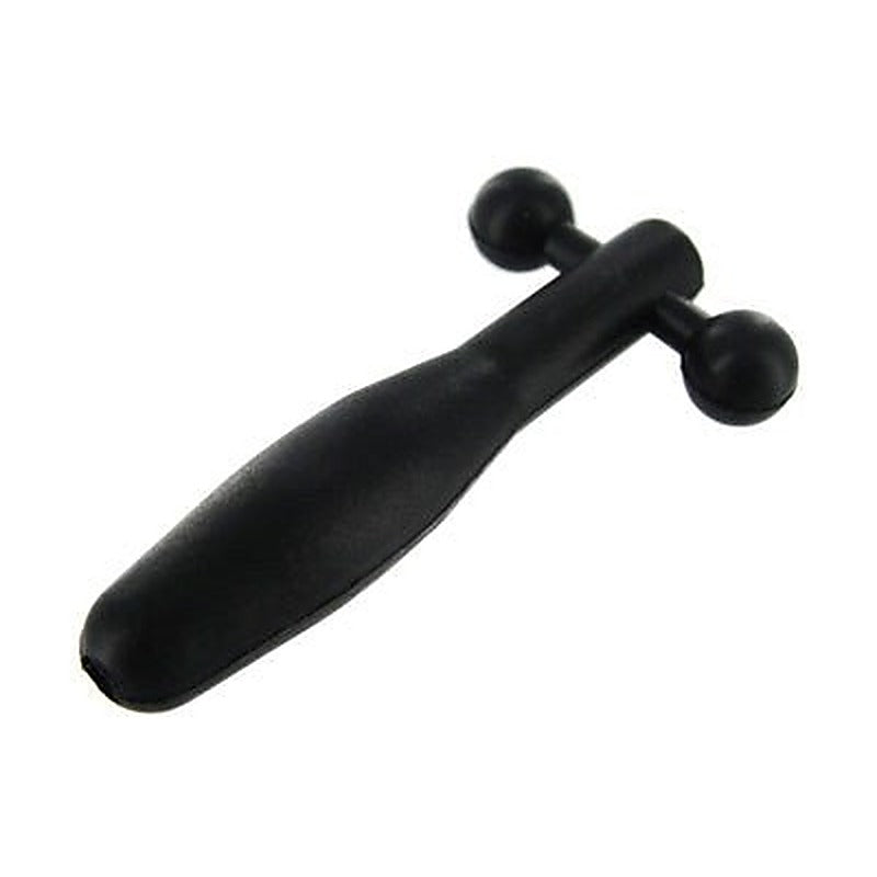 Silicone Cum-Thru Barbell Penis Plug – Flexible Lightweight Urethral Toy > Sex Toys For Men > Sounding Rods
