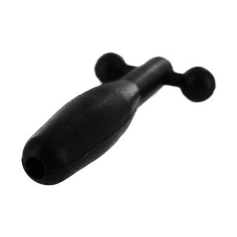 Silicone Cum-Thru Barbell Penis Plug by XR Brands - Penis Plugs