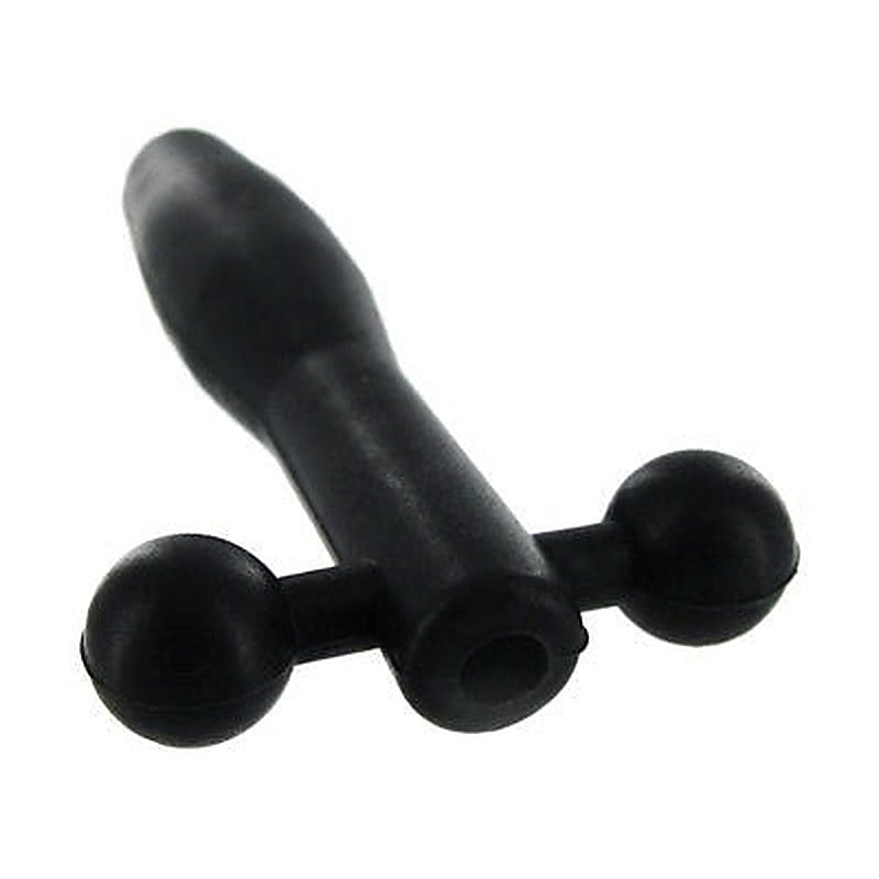 Silicone Cum-Thru Barbell Penis Plug – Flexible Lightweight Urethral Toy > Sex Toys For Men > Sounding Rods