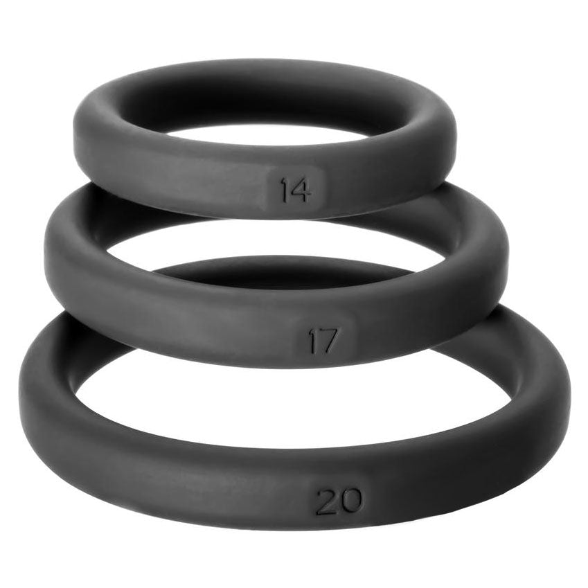 Perfect Fit XactFit Cock Ring – Precision Sizing 1.4, 1.7, 2.0 Inches Cock Ring > Cock Ring > Adjustable Main image