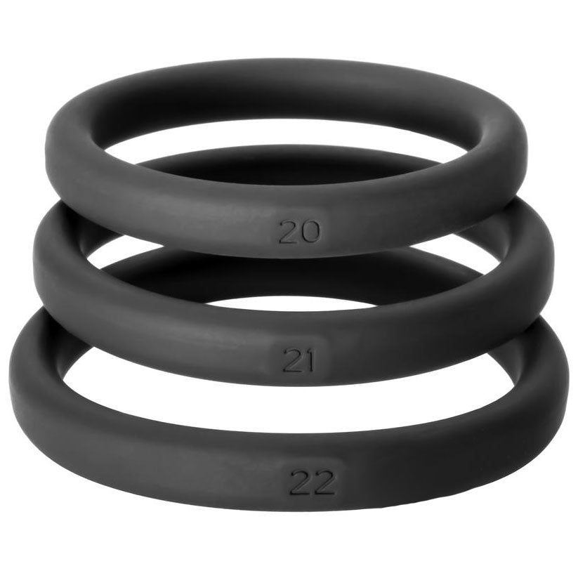 Perfect Fit XactFit – Precision Fit Cock Ring Set Sizes 20 21 22 > Cock Ring > Sets