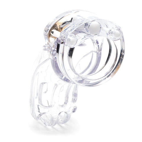 Cockcage The Curve Clear Chastity Device 9.5cm x 3.8cm Cages
