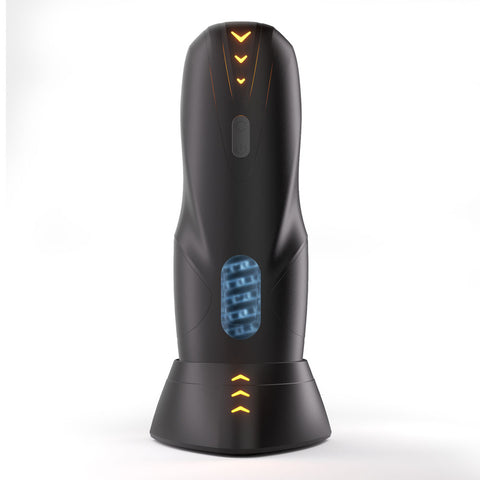 Cyberskin Galaxy Voy USB Rechargeable Thrusting and Rotating Auto Masturbator with Heater Strokers - Auto