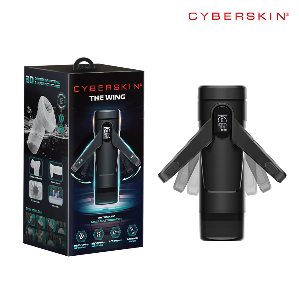 CyberSkin The Wing 29cm Thrusting Auto Masturbator with Heater > Sex Toys For Men > Masturbators Premium