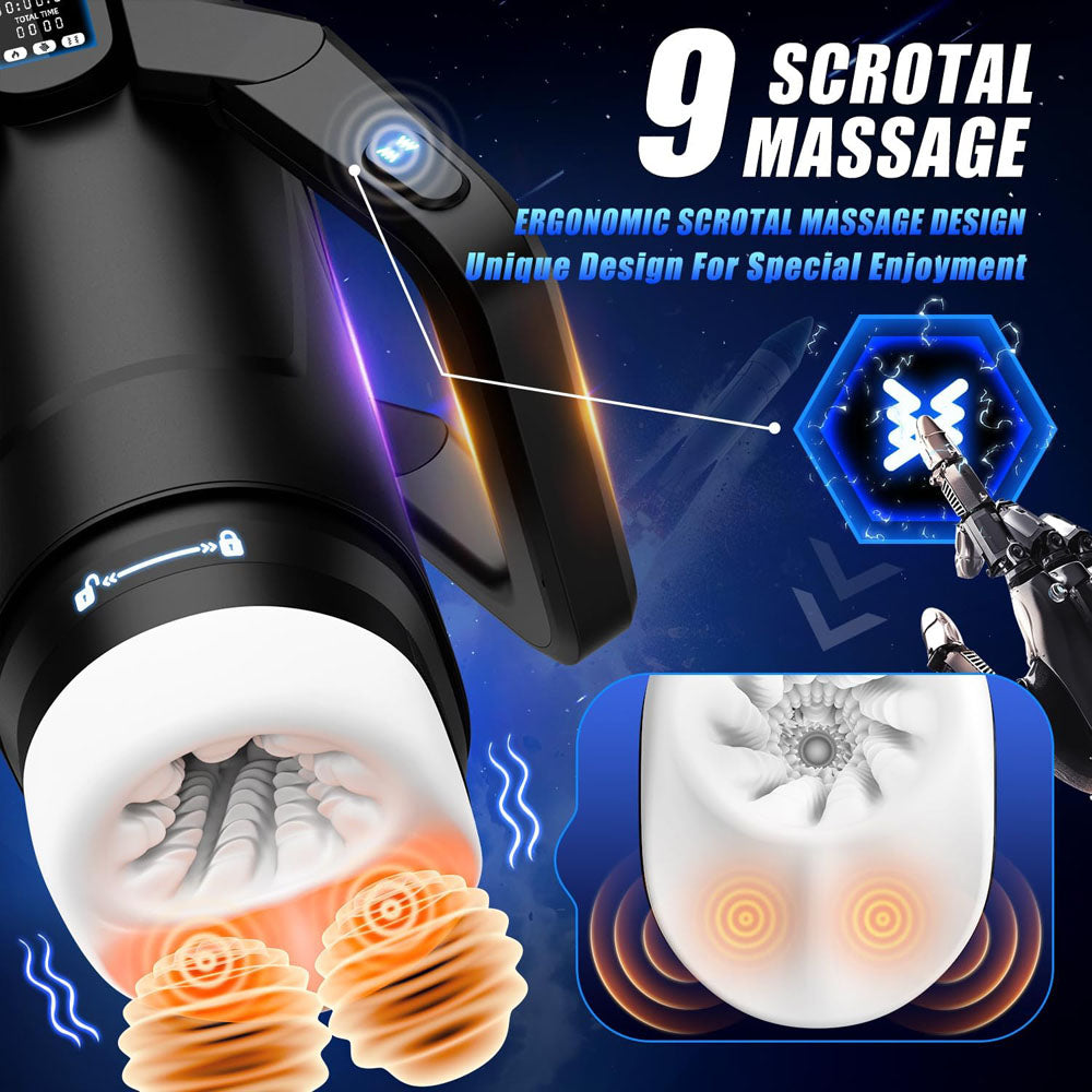 CyberSkin The Wing 29cm Thrusting Auto Masturbator with Heater > Sex Toys For Men > Masturbators Premium