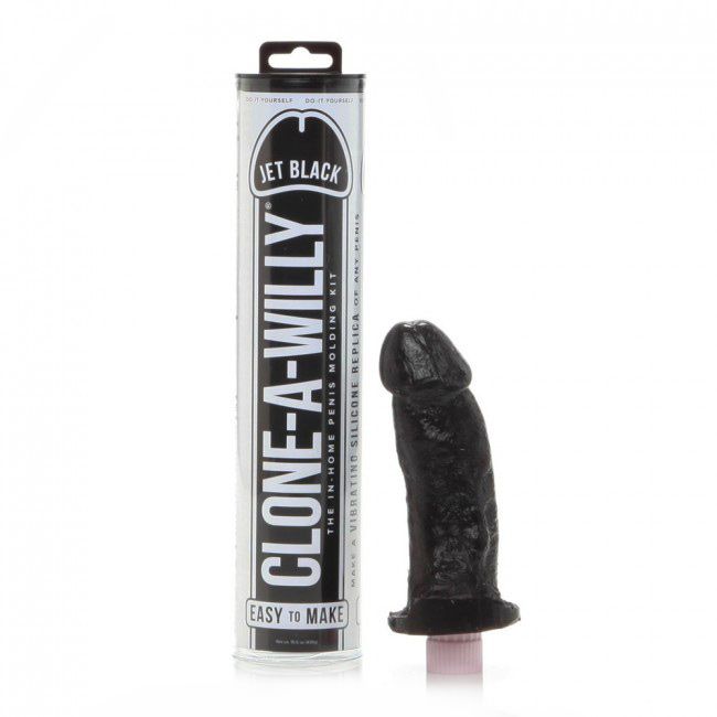 Clone A Willy Jet Black – DIY Customizable Vibrator Kit > Dildos > Mould Your Own Kits Main image