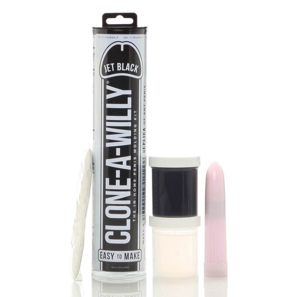 Clone A Willy Jet Black – DIY Customizable Vibrator Kit > Dildos > Mould Your Own Kits